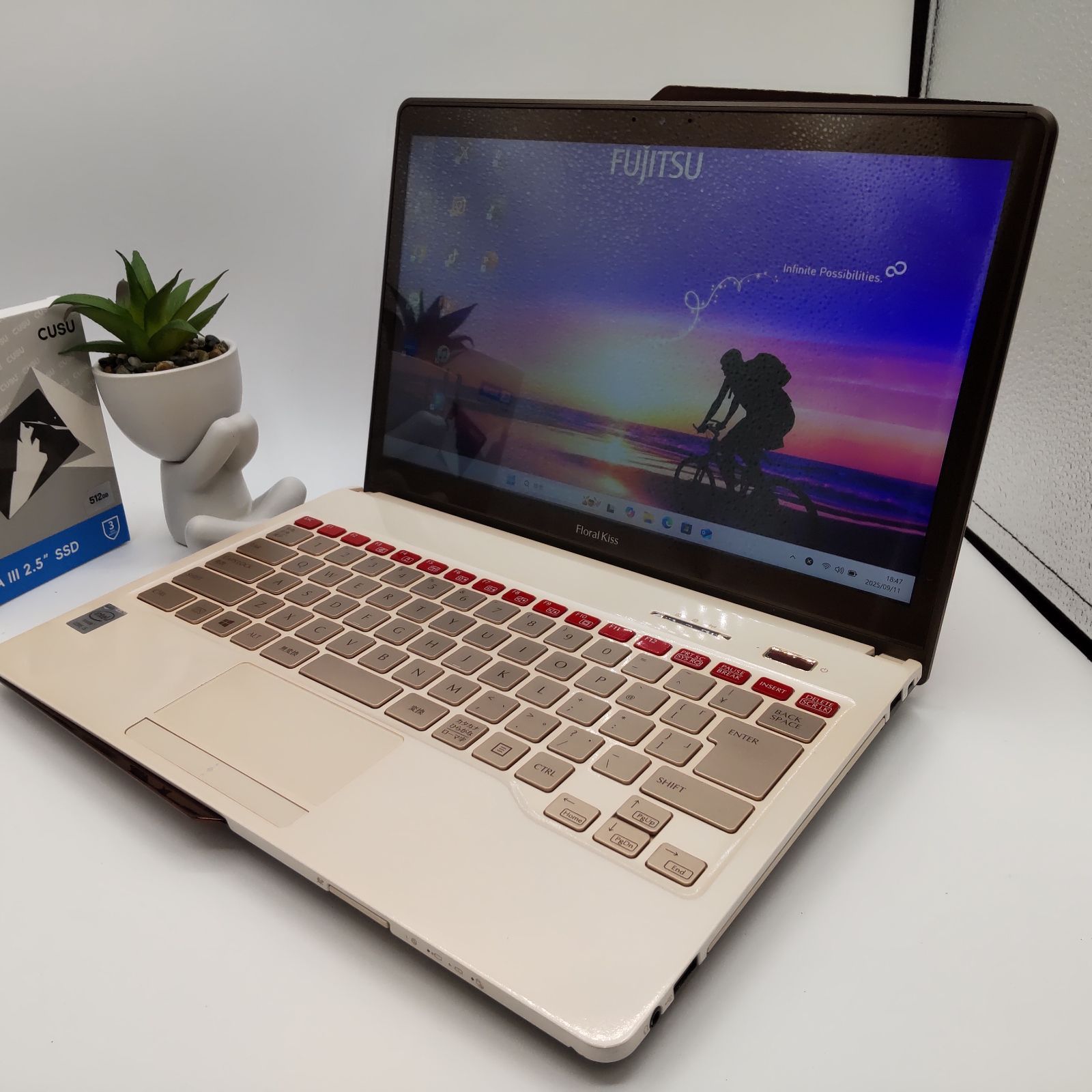 希少ツートン】富士通 Floral Kiss i5 SSD512GB - メルカリ