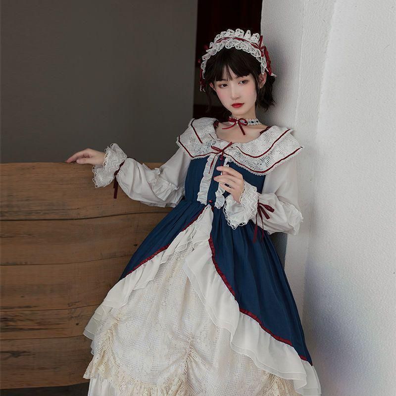LT-95 豪華姫系 lolita 可愛 レトロ風 オリジナル 洋服 ロリータ LT-164 豪華姫系 lolita 可愛 レトロ風 オリジナル 洋服