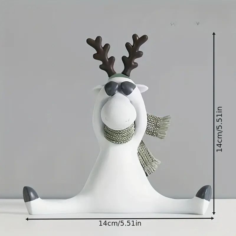 鹿ヘラジカ蝋燭台キャンドルスタンドアンティーク