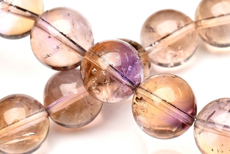 １点物 AAA バイカラー アメトリン 11mm ブレスレット パワーストーン 天然石 _U7340 WWW_OLIVIERBERNSTEIN_COM