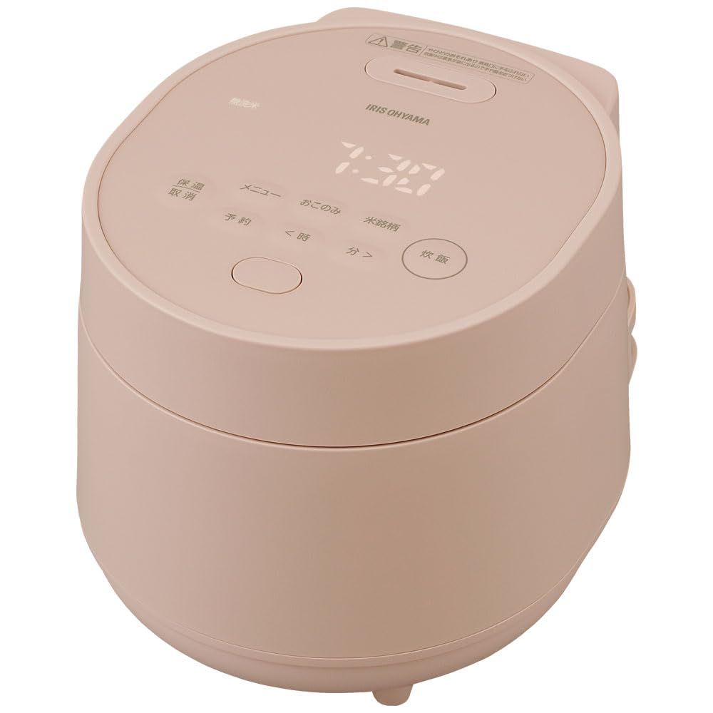 アイリスオーヤマ　炊飯器　RC-MGA30-P ピーチピンク　低温調理　自動調理 アイリスオーヤマ 安い 炊飯器 3合 一人暮らし 自動調理メニュー web