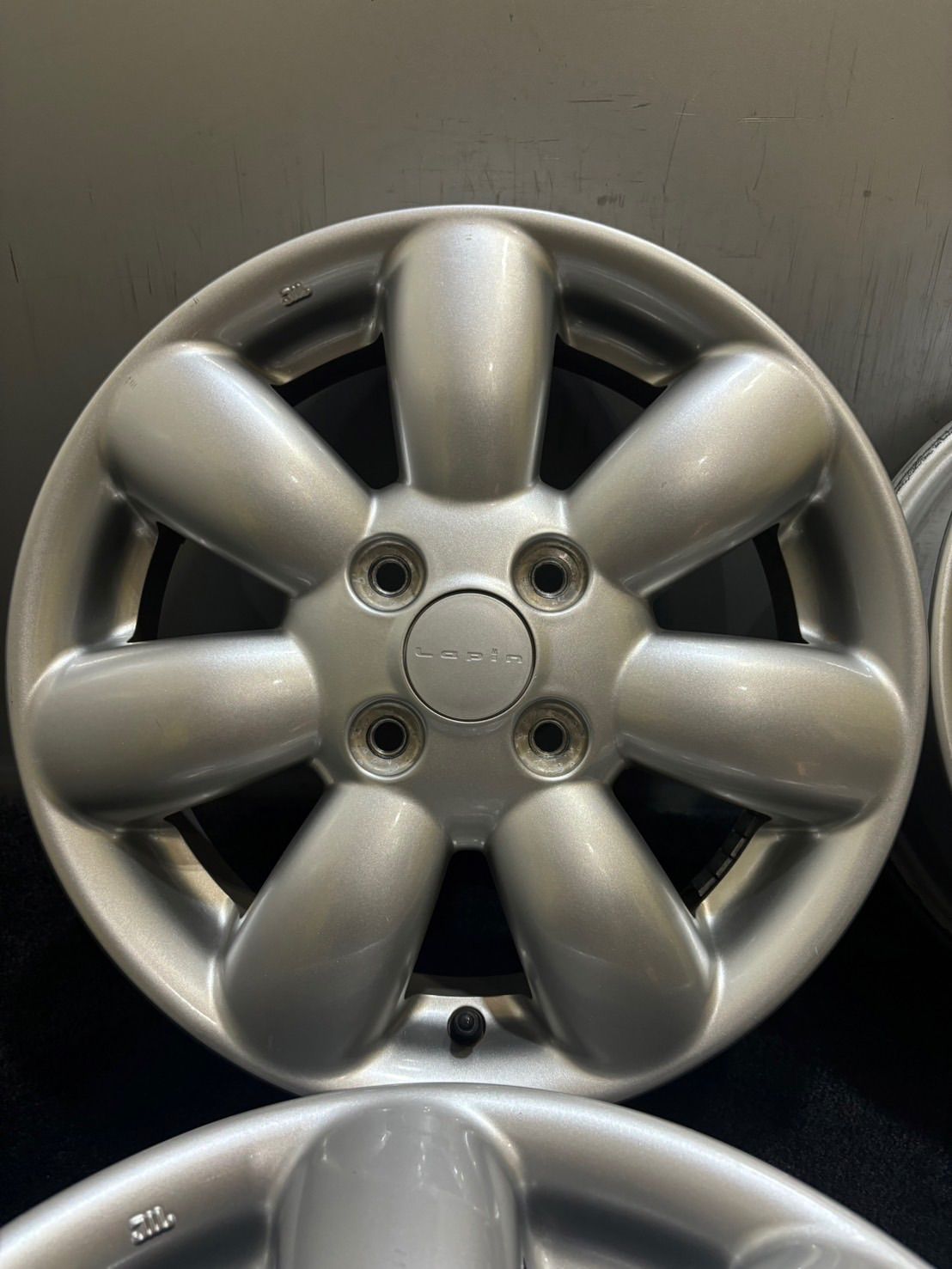 ☆スズキ ラパン 純正 14インチ 4.5J +45 100 4H アルミホイール 4本