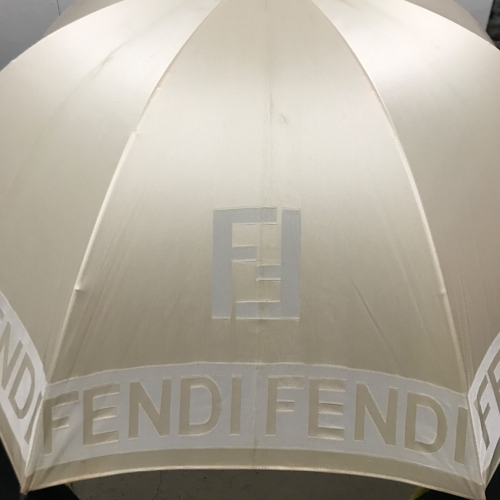 FENDI umbrella beige フェンディ 傘 タグ付き