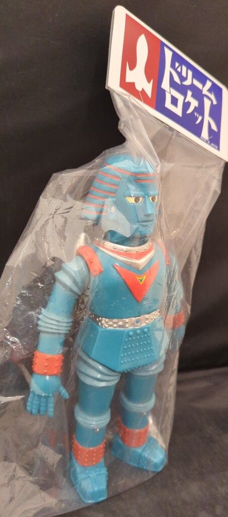 ドリームロケット ジャイアントロボ 水色成型/赤/銀　26cm ドリームロケット ジャイアントロボ 水色成型/赤/銀 26cm ドリーム