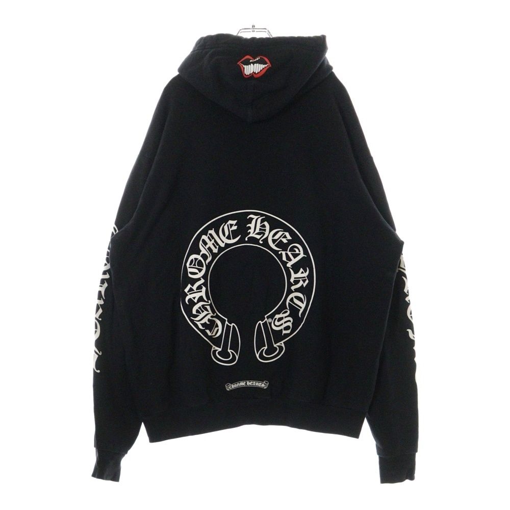 CHROME HEARTS アイズチョンパーバックプリントスウェット ブラック CHROME HEARTS (クロムハーツ) × MATTY BOY Chomper Horseshoe