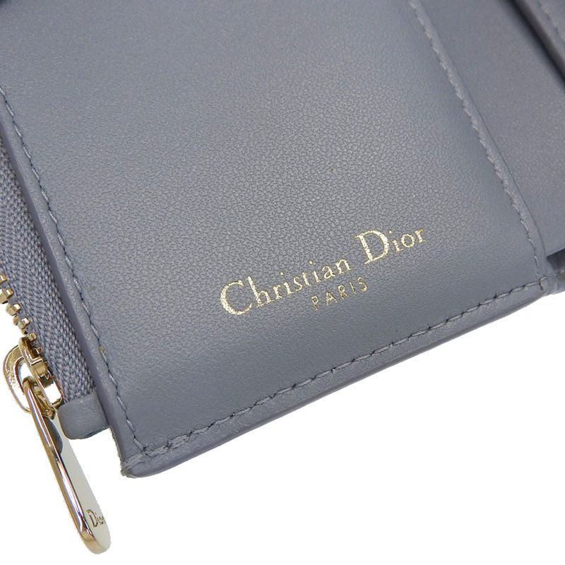 ディオール CHRISTIAN DIOR 30モンテーニュ ロータスウォレット 三  