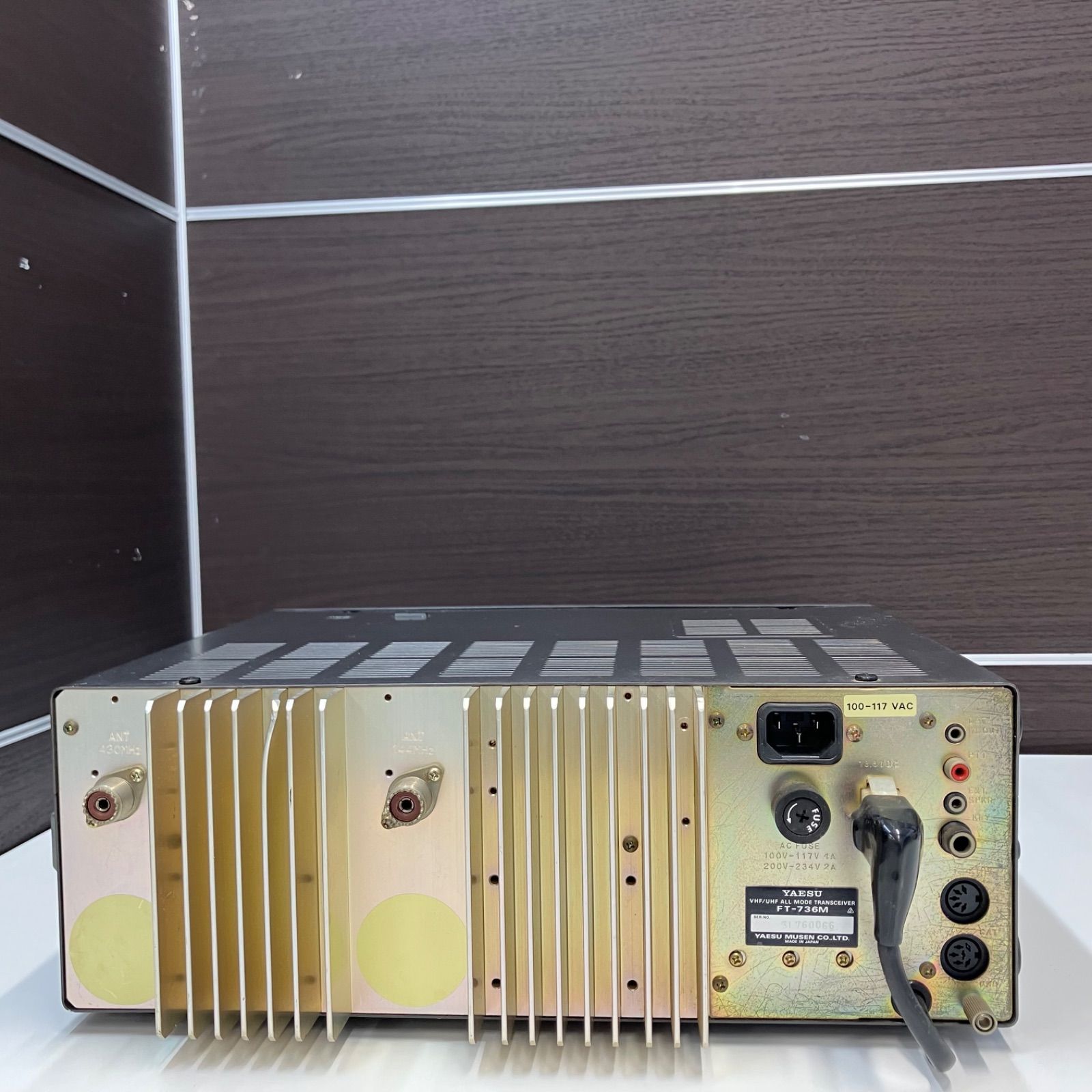 000655】 YAESU V.UHF トランシーバー FT-736 25W - メルカリ