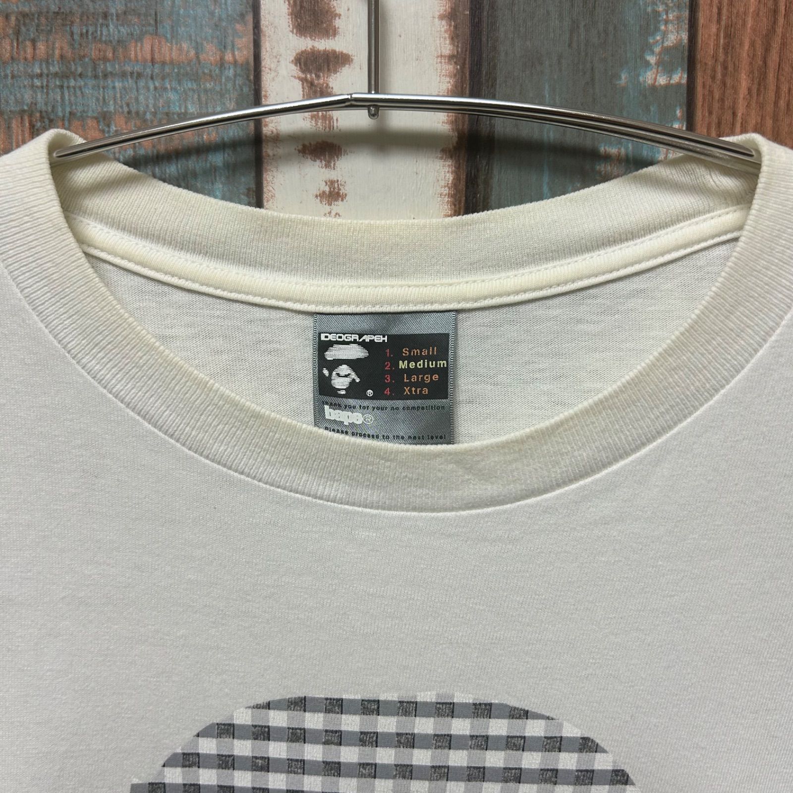 アベイシングエイプ　ビッグフェイスカモ ポロシャツ A BATHING APE (アベイシングエイプ) MIX CAMO RELAXED SIDE