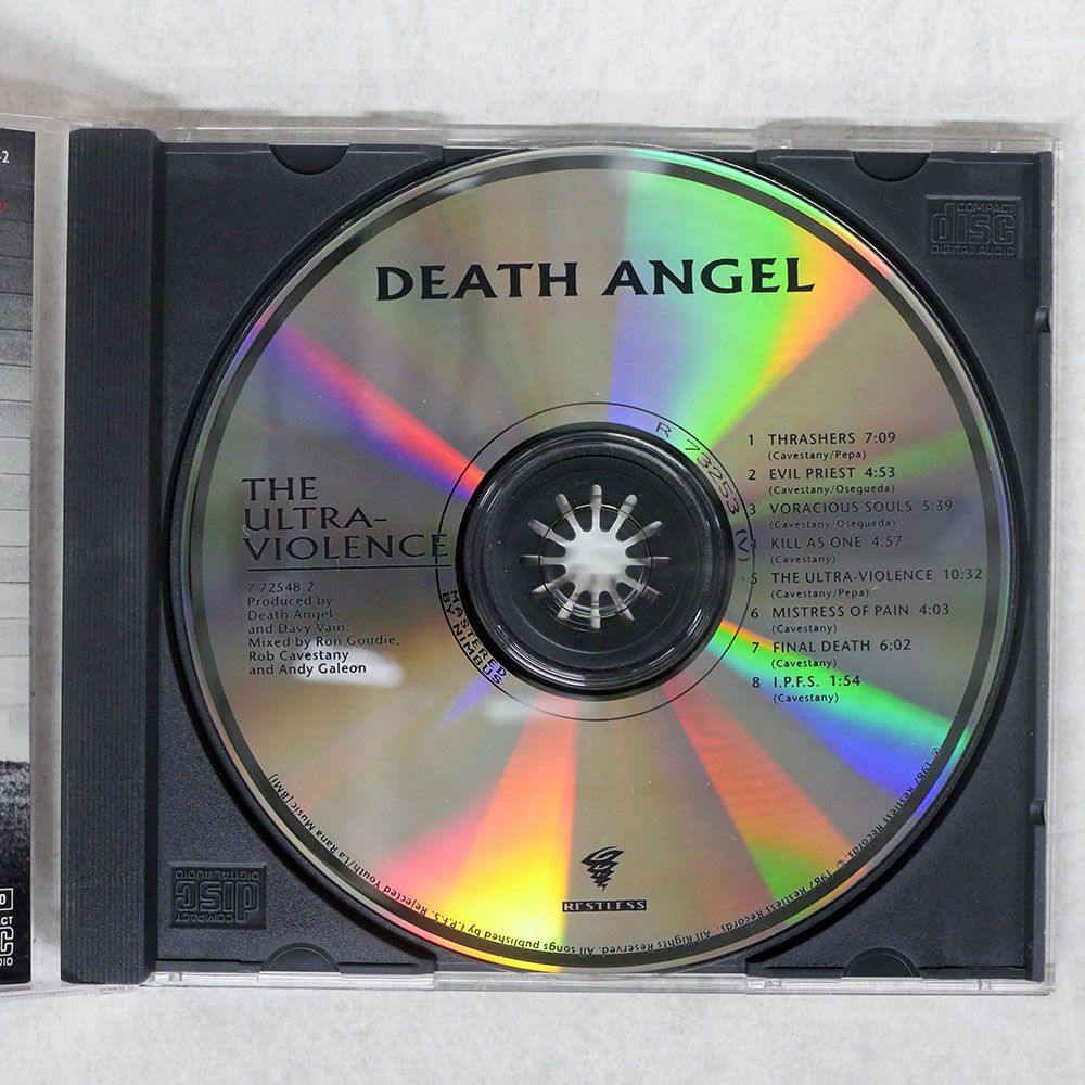 DEATH BRINGER CDディスク 7枚セット US盤 DEATH ANGEL/THE ULTRA-VIOLENCE/RESTLESS 7725482 CD