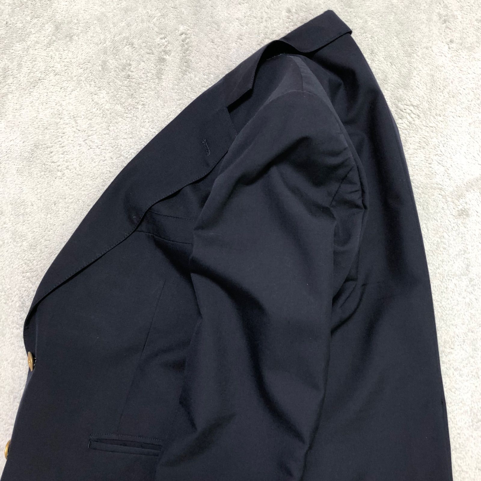 ラルフローレン　紺ブレ A6 背抜き Ralph Lauren 紺ブレザー テーラードジャケット 金ボタン 背抜き