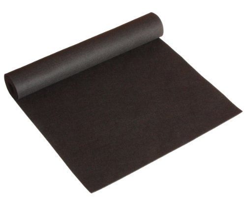 Color:ブラック 弘梅堂 書道下敷き もうせん 半切用（45×150cm） 毛氈 黒 2mm