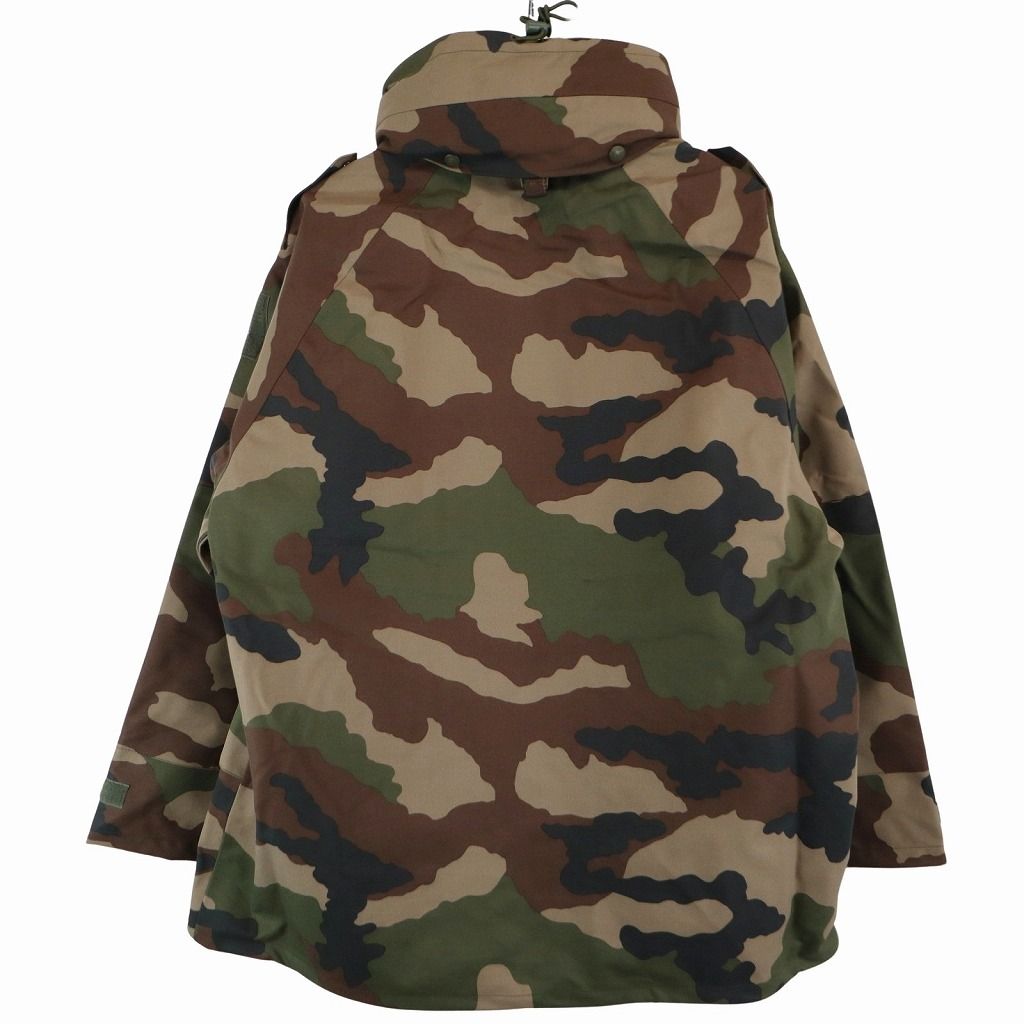 デッドストック 2000年代 フランス軍 FRENCH ARMY GORE-TEX パーカー ミリタリー ユーロ CCEカモ(メンズ 120L) 中古  古着 O6242 - メルカリ