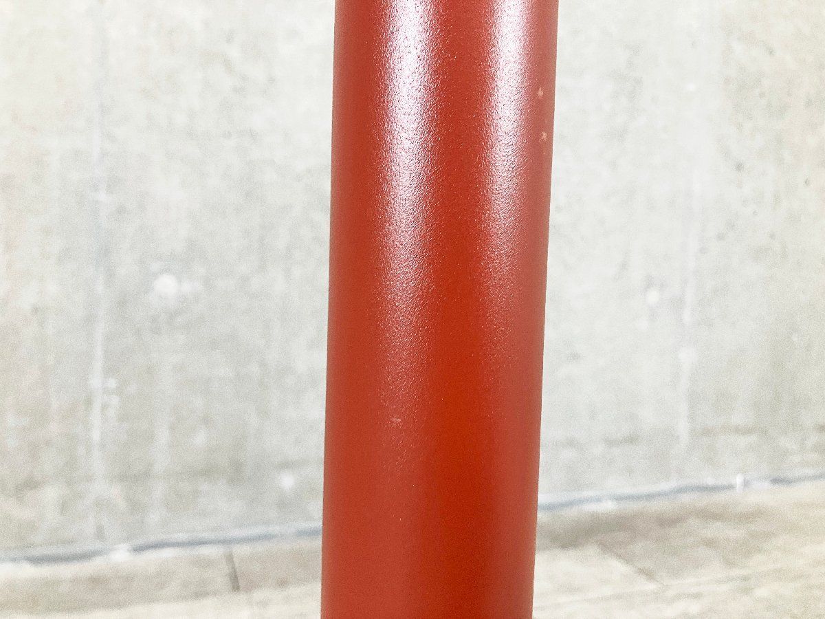 MARUNI マルニ T-O テーブル63 北欧 ジャスパーモリソン ラウンドハイテーブル レッド MARWIL-DEMENAGEMENTS_CH