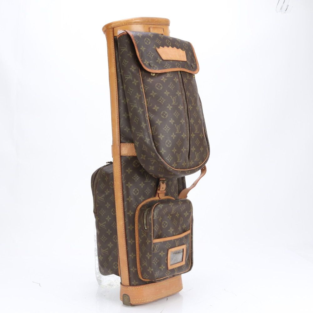 ルイヴィトン モノグラム サック ゴルフ M58220 レザー 2WAY キャディ