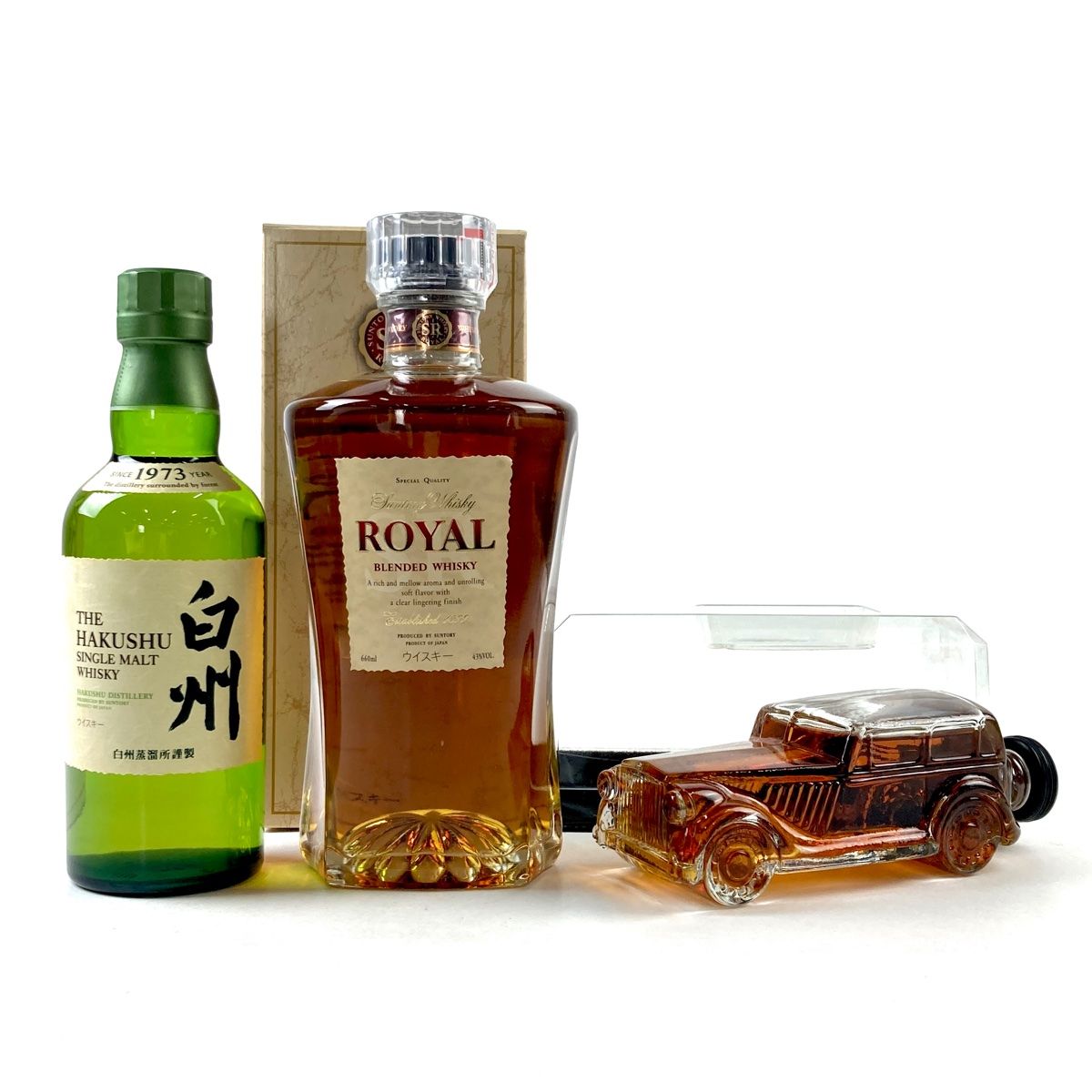 古酒】サントリー＆ニッカウイスキー3本セット 東京都内限定 - メルカリ