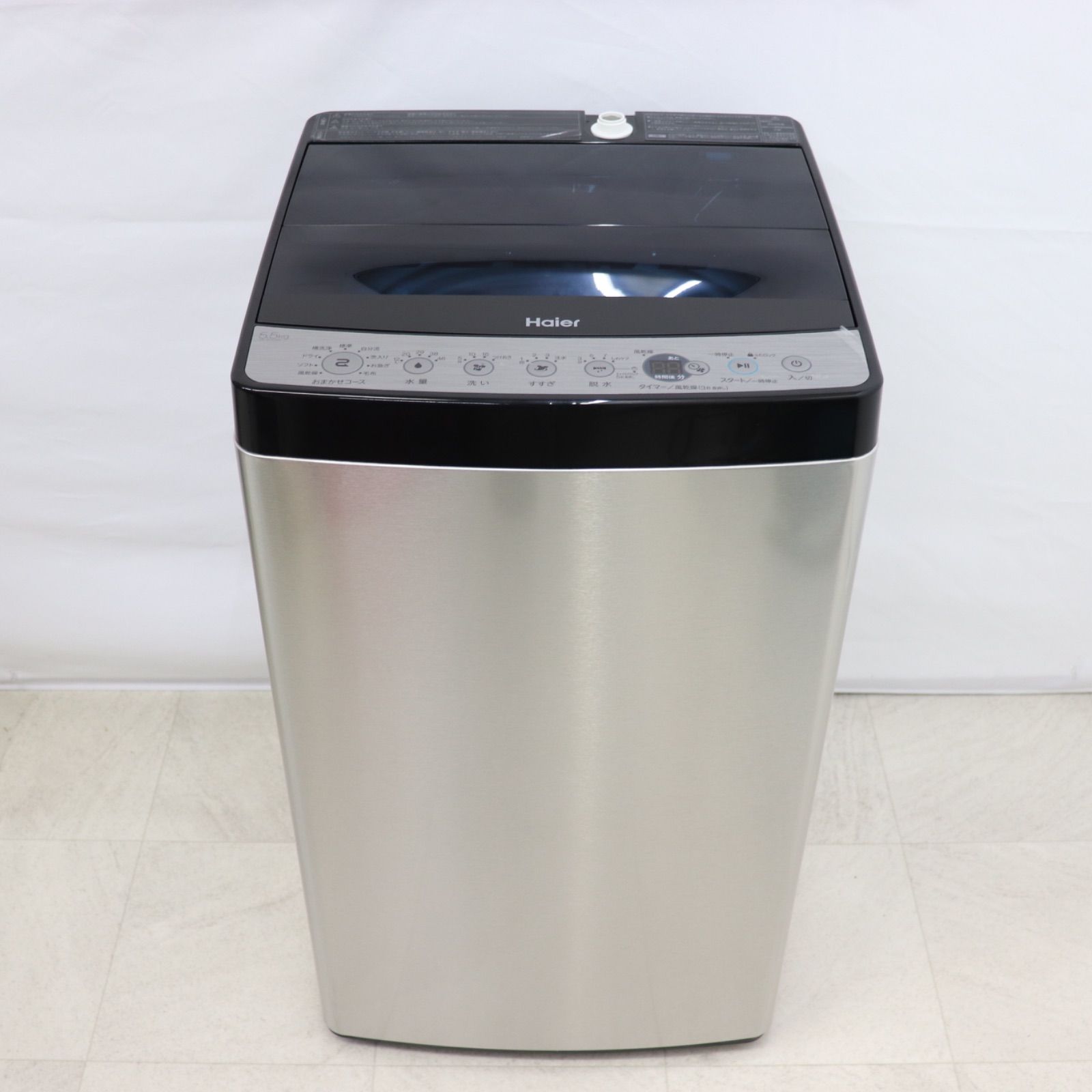 愛知県愛西市発 Haier ハイアール 全自動洗濯機 JW-XP2C55F 製 5.5kg 50Hz 60Hz 生活家電 ラクル家電館