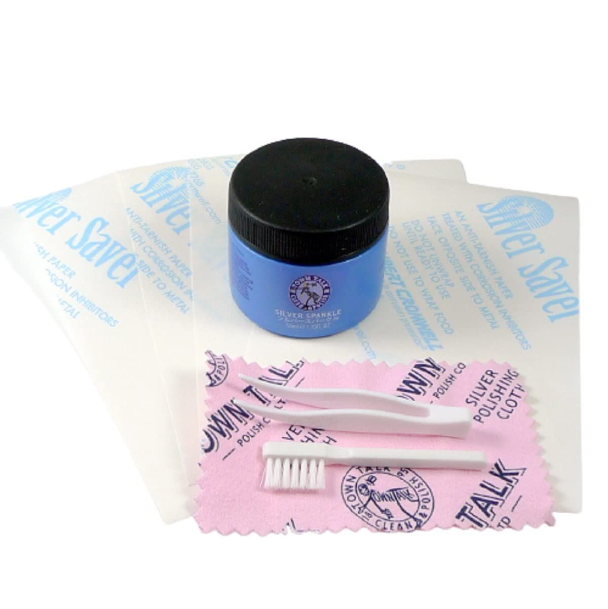 【特価商品】クリーナー＆メンテナンス キット銀専用 アクセサリー ジュエリー シルバースパークル5mL トライディア