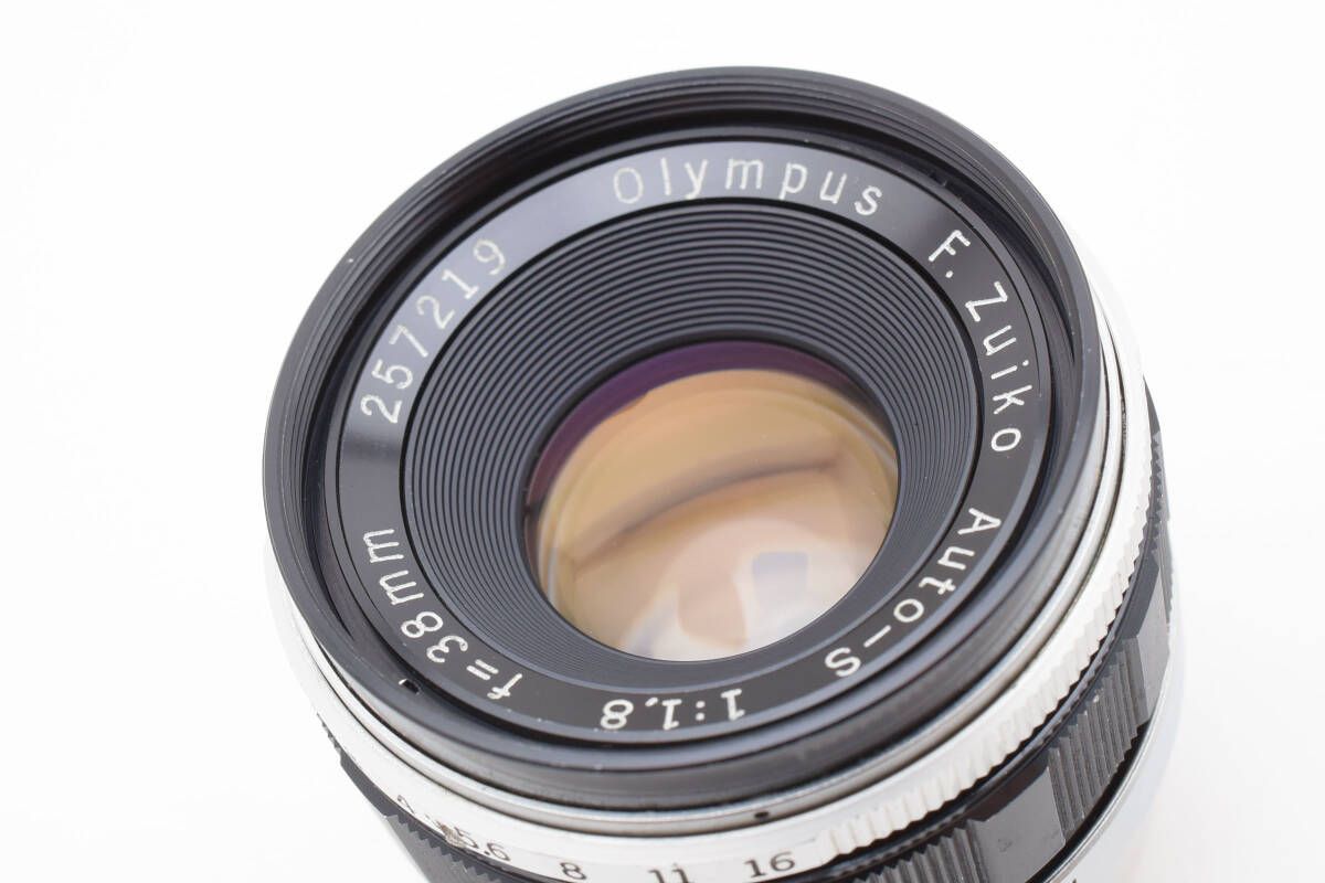 オリンパス OLYMPUS F.Zuiko Auto-S 38mm F1.8 単焦点レンズ