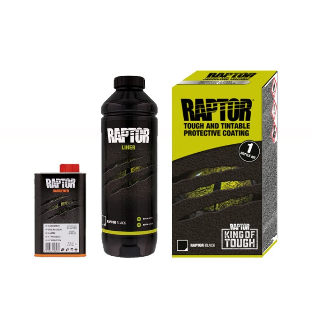 RAPTOR ラプターライナー ブラック 1L キット - ENDOX ノンクリーン UBSピストル ガンセット ガン1個 ボディパーツ2個 特別セット