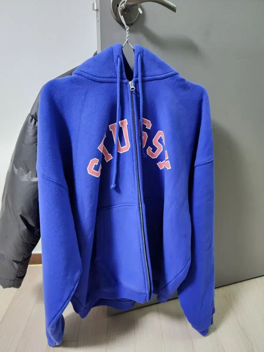 STUSSY(ステューシー) フェイディド グラフィック ジップ フード 紫 - メルカリ
