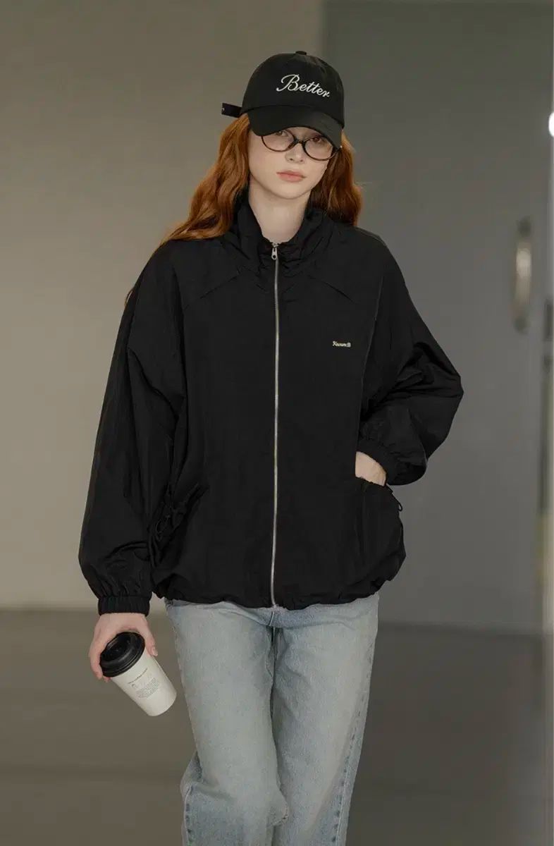 NOUN ナウン ベター ポケット シャーリング ナイロン WIND AND WISH アウター ブラック