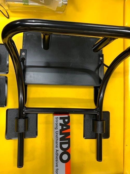  手漕ぎを変える BEE のモーターマウント貼り付けセット 30 gボンド付き 登山便利グッズ ゴムボート本体 カヌー カヤック ボート