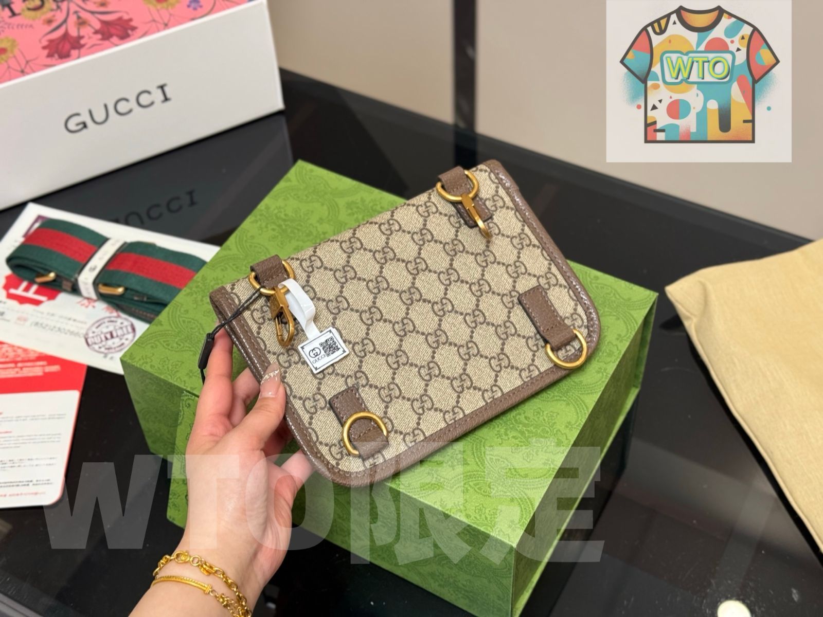 今日WTO】Gucci Tiger Head Waist Bag | グッチ タイガーヘッド