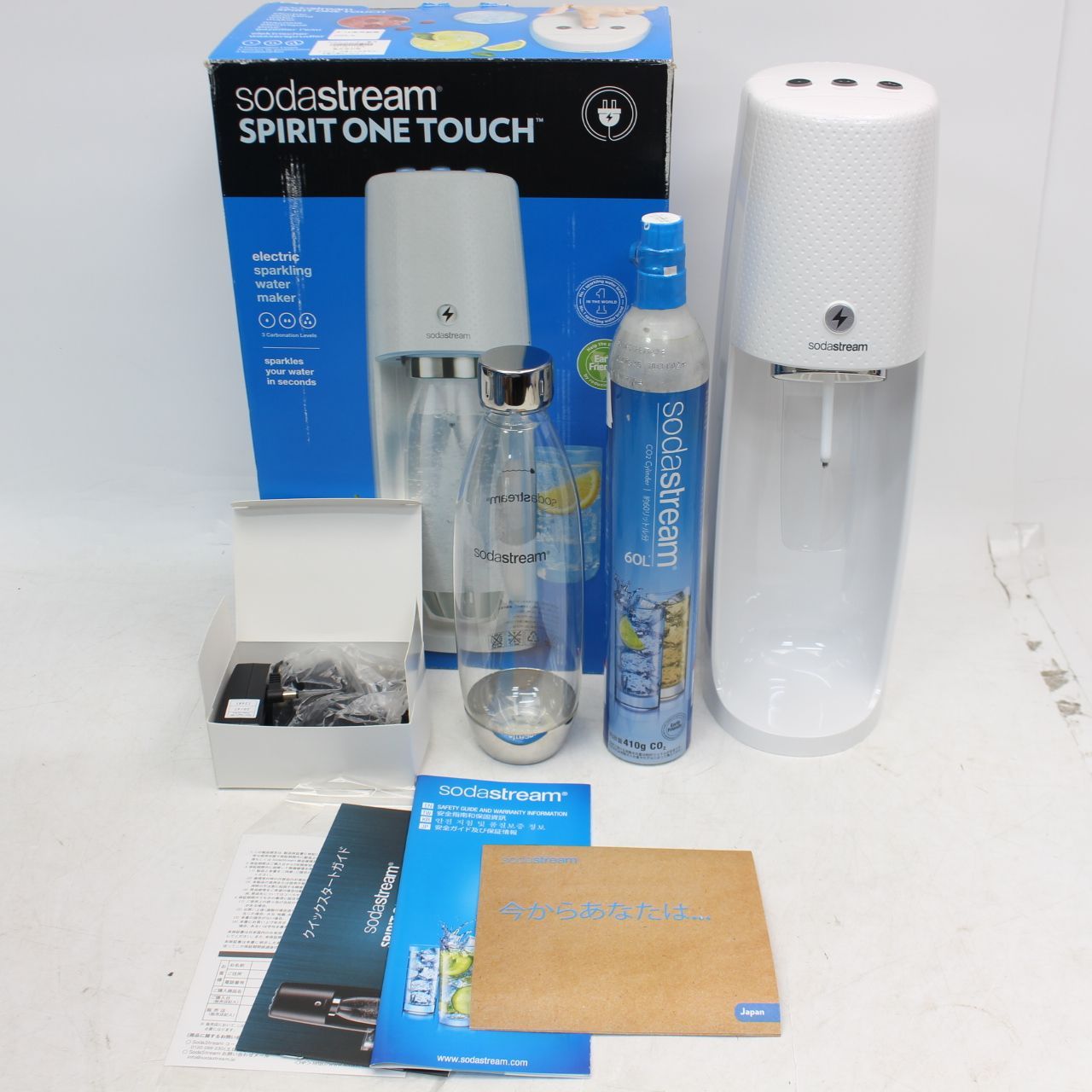 SodaStream Spirit One Touch 炭酸水メーカー Amazon | [公式] ソーダストリーム Spirit OneTouch(ワンタッチ
