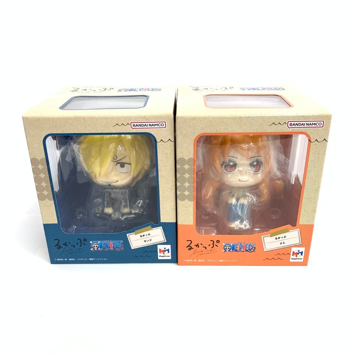 ONE PIECE - 未使用品 Megahouse メガハウス るかっぷ サンジ&amp;ナミ 限定版 フィギュア      　240002230950 ONE PIECE - 未使用品 Megahouse メガハウス るかっぷ サンジ