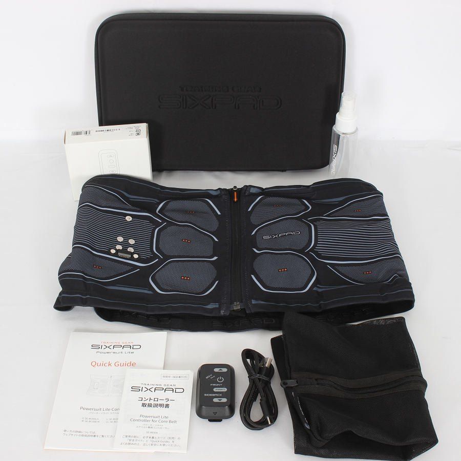 MTG SIXPAD Powersuit Core Belt Lサイズ SE-BC00C-L EMS シックスパッド パワースーツ コアベルト 本体