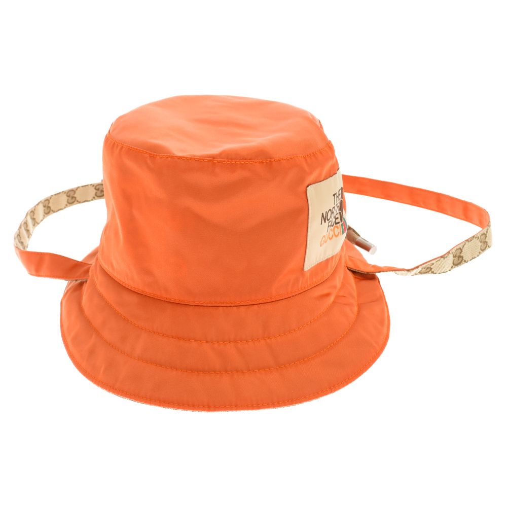 GUCCI (グッチ) 22SS×THE NORTH FACE GG CANVUS BUCKET HAT ザ