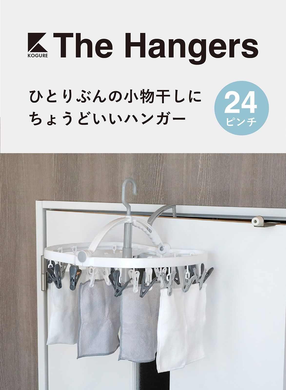 干し分けピンチ ランドリーハンガー24P