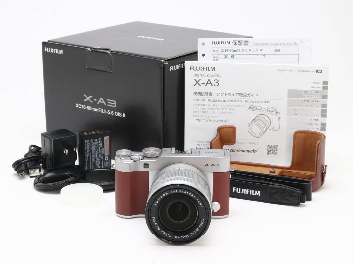 Fujifilm X-A3 XC16-50mmレンズ付き 【公式通販】