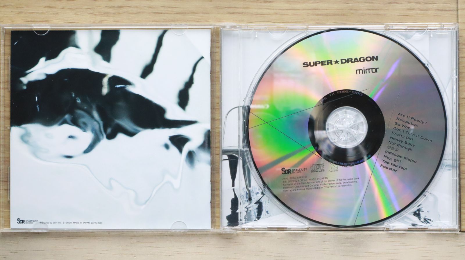国内盤CD☆スーパードラゴン/SUPER☆DRAGON□ mirror 【ZXRC2093