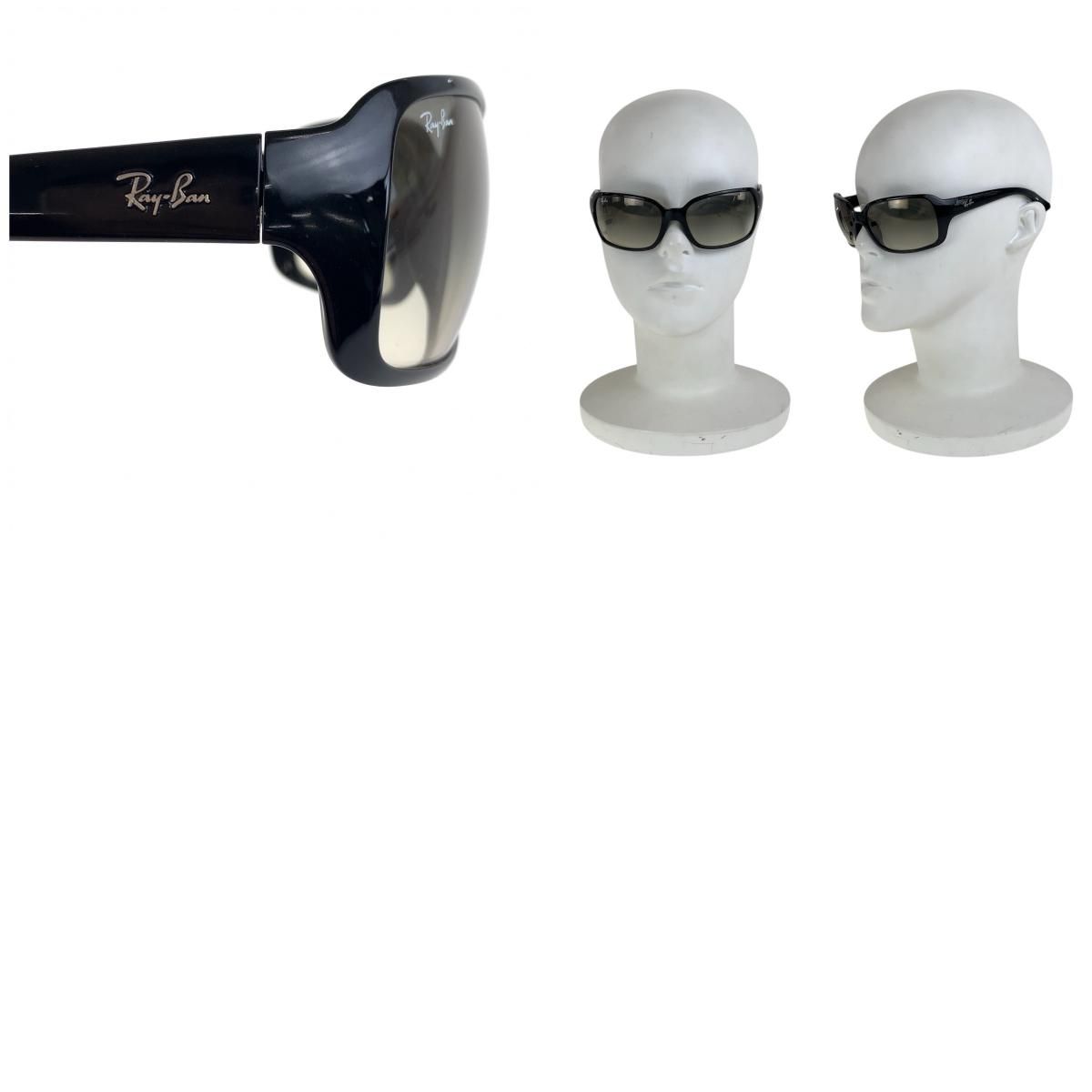 美品 Ray-Ban レイバン ブラック 黒 シルバー金具 プラスチック
