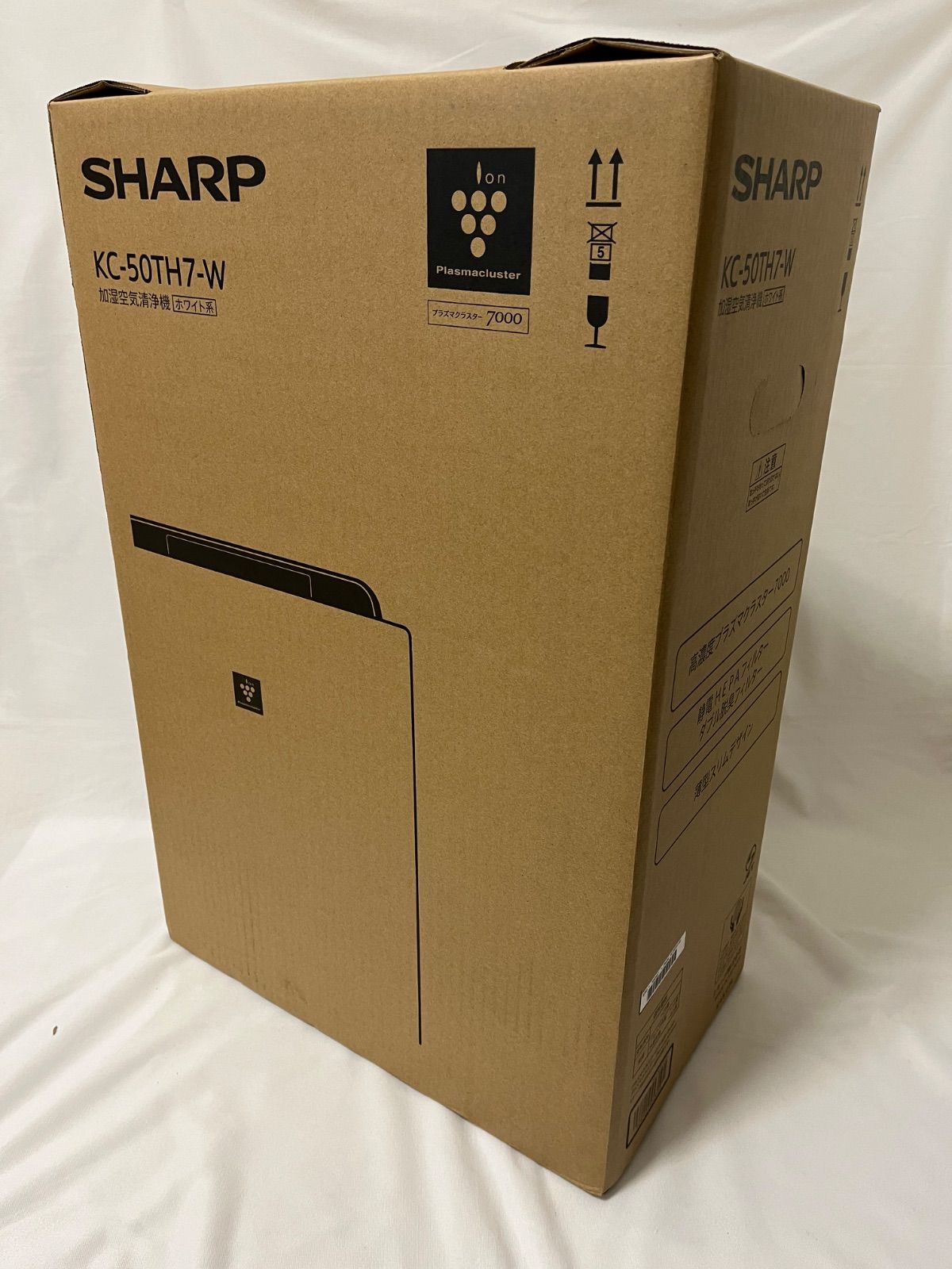 SHARP（シャープ） KC-50TH7-W 【フェイクレザー】 ? プラズマ 