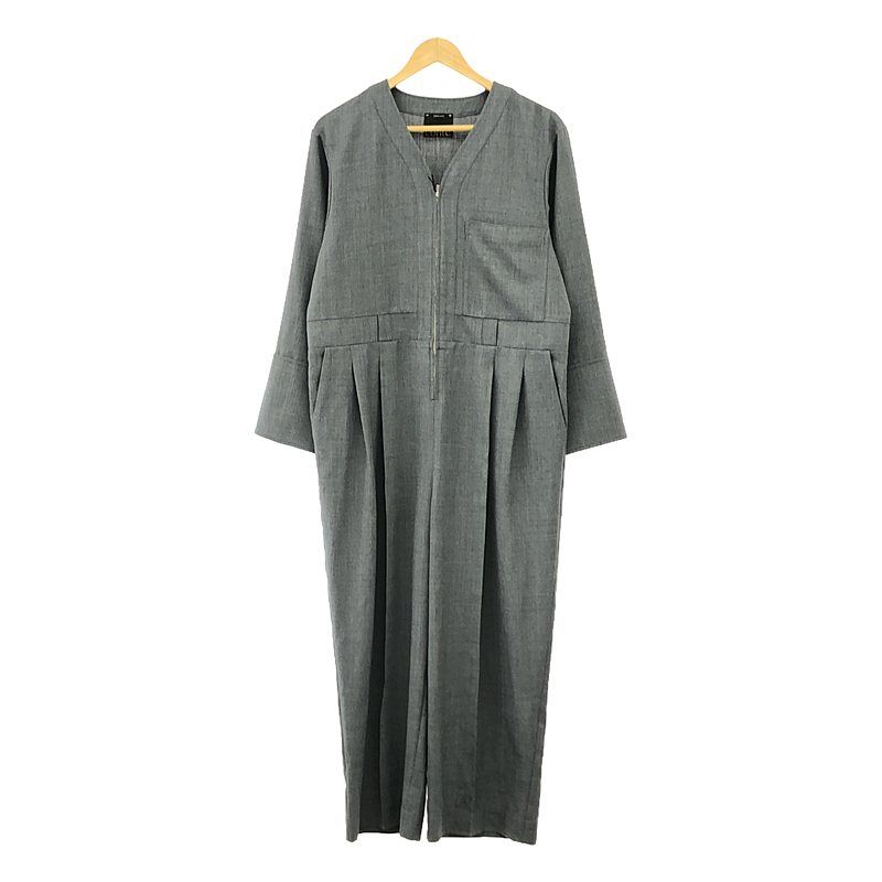新品】 conte / コンテ | Vネック オールインワン | F | グレー