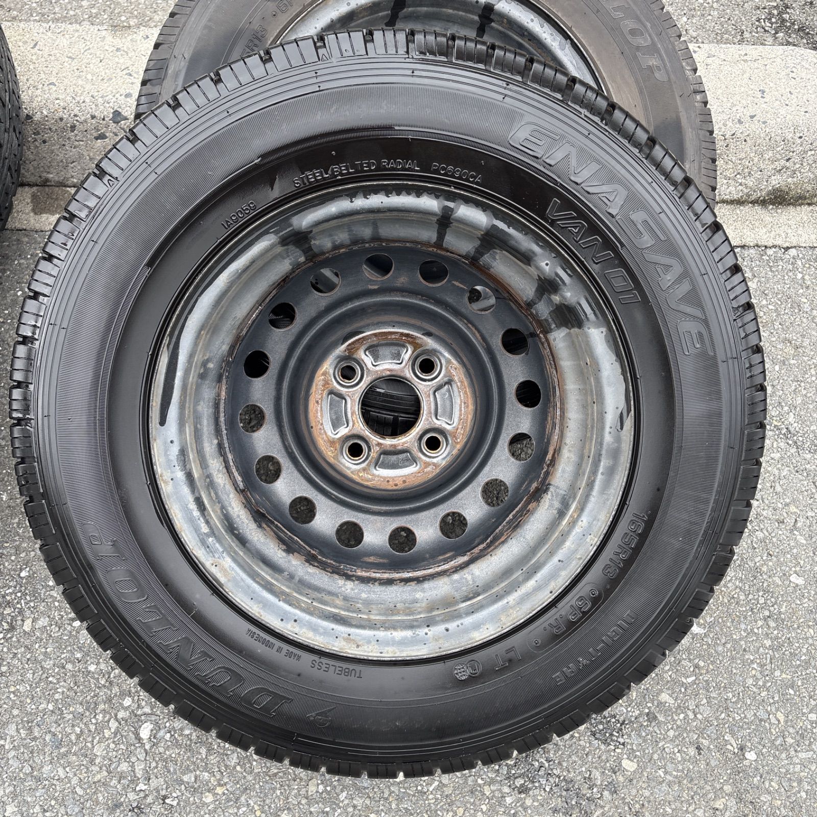 最終値下げ【送料無料！！バリ溝】プロボックス 純正ホイール