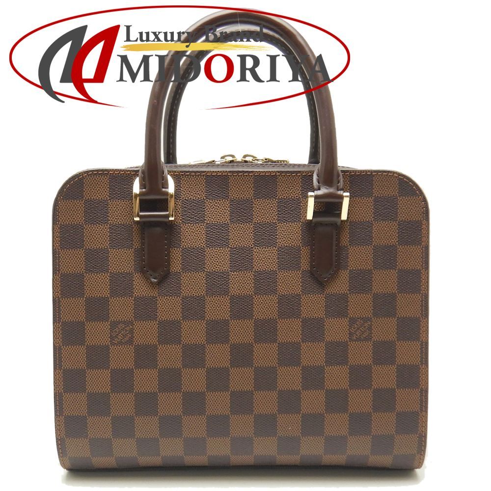 LOUIS VUITTON ルイヴィトン ダミエ トリアナ N51155 ハンドバッグ エベヌ / 250889【中古】 - メルカリ