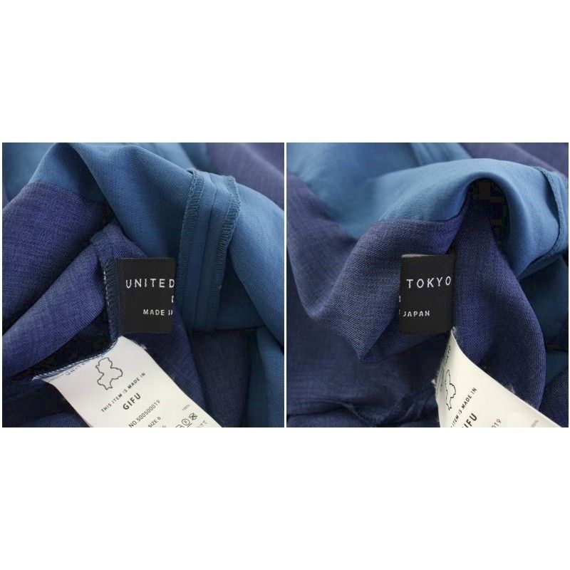 ユナイテッドトウキョウ UNITED TOKYO パイピングフレアブラウス