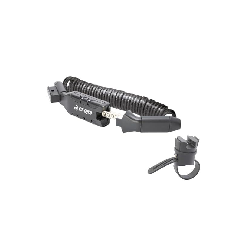 クロップス(crops) K5-BIRO(バイロ) 4mmダブル×1500mm | K5-BR150B-01S サドル下固定 5桁ダイヤル