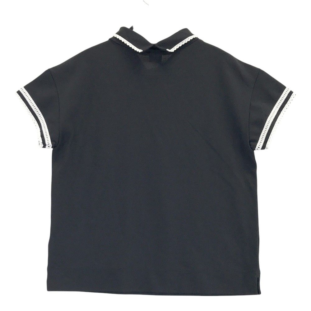 サイズ：36 ARCHIVIO アルチビオ 襟付きTシャツ ブラック系
