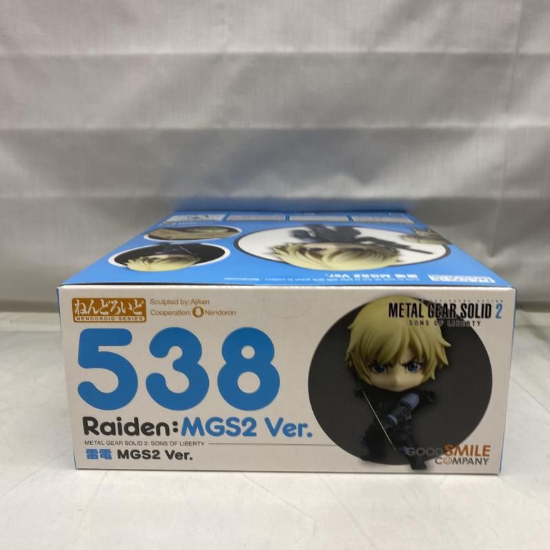 中古】S未開封)ねんどろいど 雷電 MGS2 Ver.[22] - メルカリ