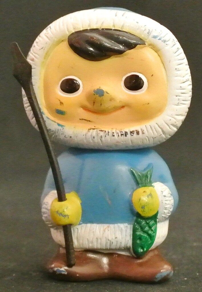 富士銀行 貯金箱 ぼくちゃん (エスキモー) 100mm - メルカリ