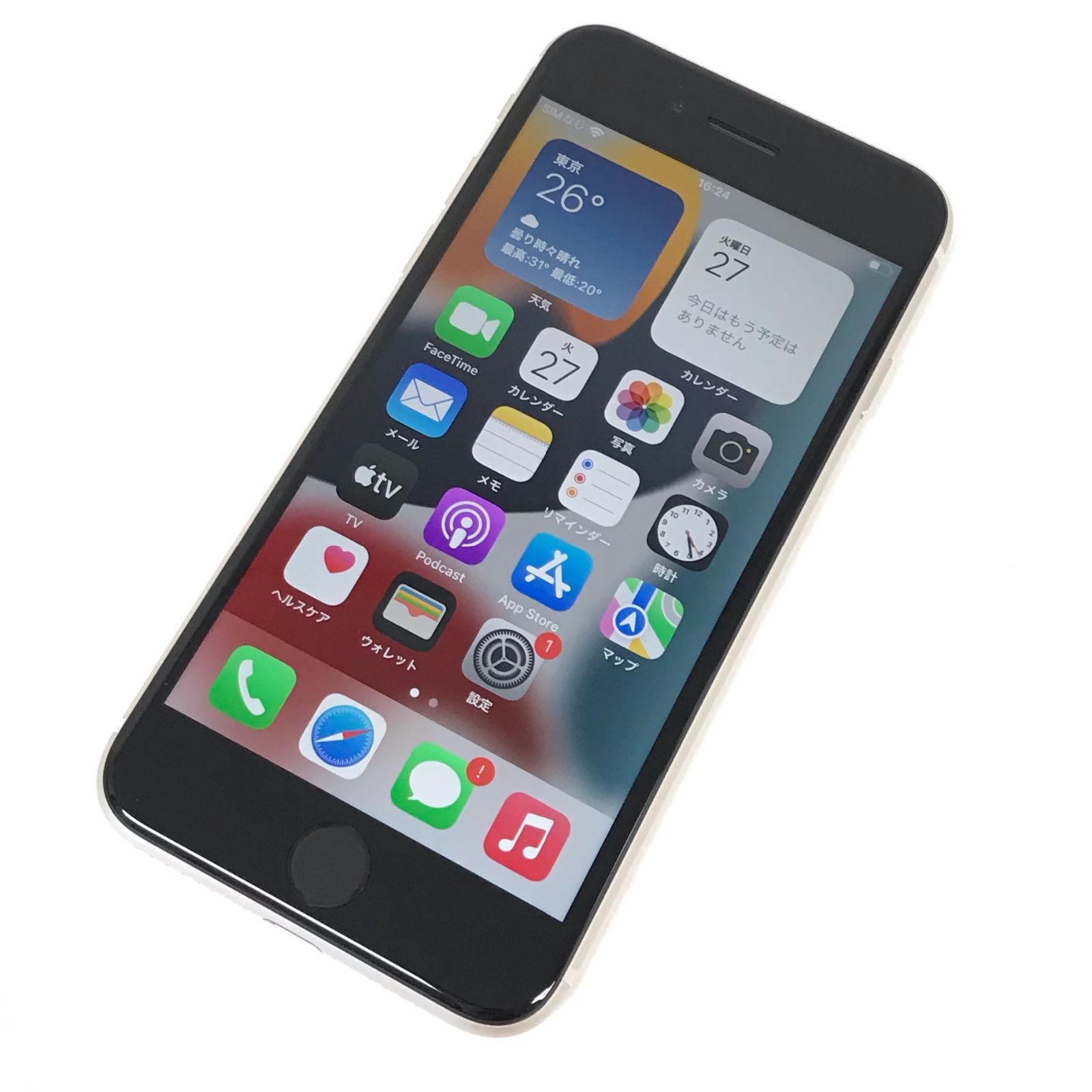 新品 未開封 iPhone SE 第3世代 スターライト64GB 白