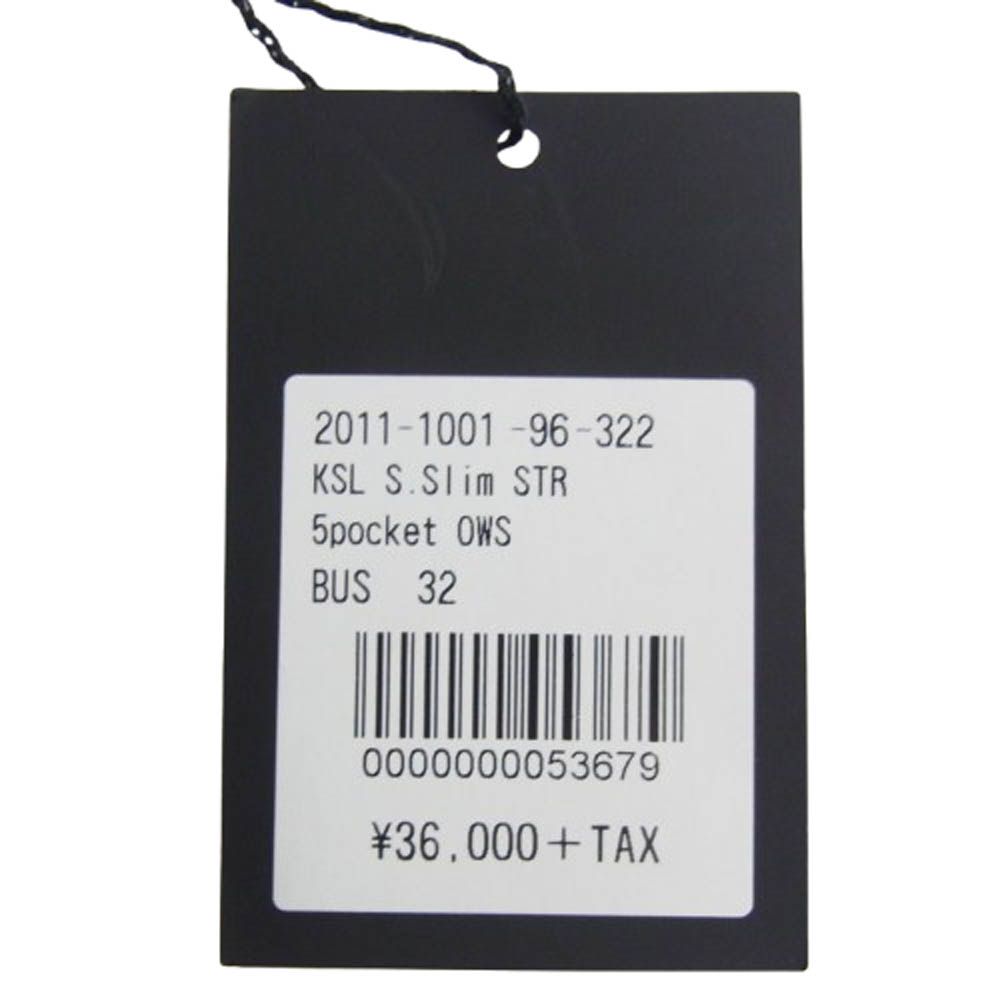 MINEDENIM マインデニム 2011-1001-96-322 Slim STR 5pocket OWS