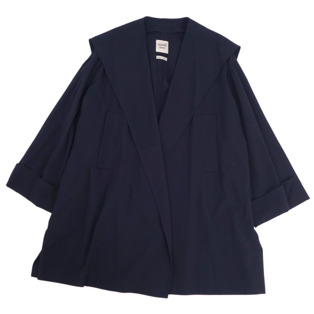 美品 エルメス HERMES コート ゴルチエ期 ジャケット ウール アウター  