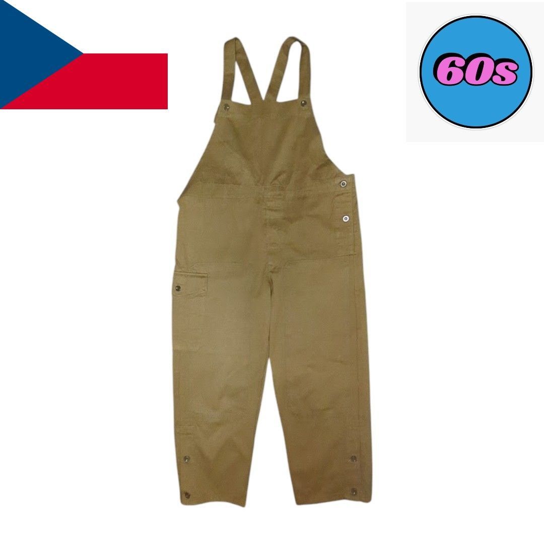 RALEIGH☆】 オーバーオール ボンテージ 緑 コーデュロイ サイズ不明