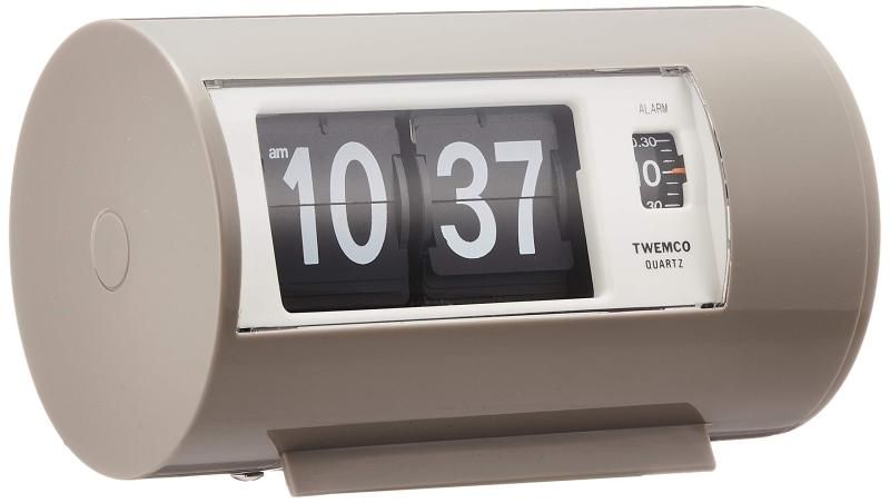 TWEMCO(トゥエンコ) 置き時計 パタパタクロック アラーム
