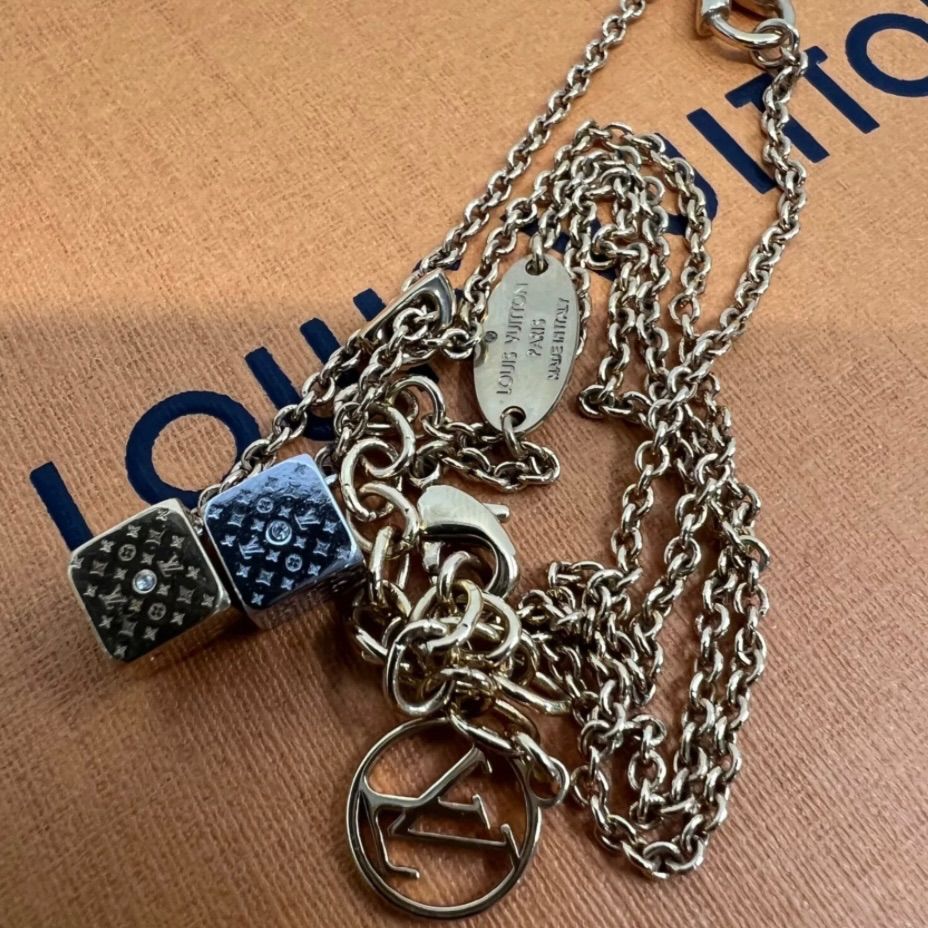 ルイヴィトンネックレス ラッキーグラム 楽天市場】ルイ・ヴィトン LOUIS VUITTON ラッキーグラム